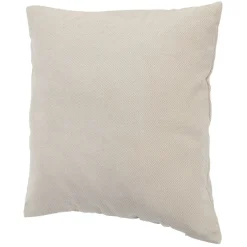 Housse de coussin imitation velours 40x40cm beige < Gifi Sale