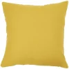 Housse de coussin moutarde 40 x 40 cm < Gifi Outlet