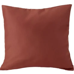Housse de coussin polyester 40x40cm terracotta < Gifi Clearance