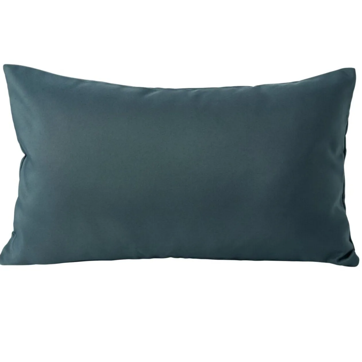 Housse de coussin polyester 30x50cm bleu