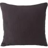 Housse de coussin 40x40cm gaze de coton gris < Gifi Online
