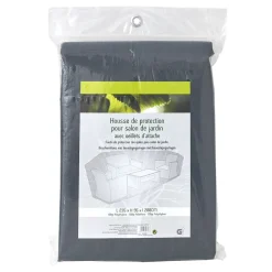 Housse de protection rectangulaire pour salon jardin