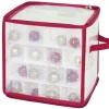 Housse de rangement pour boules de Noël 64 cases L30X30XH30 cm transparent < Gifi Best
