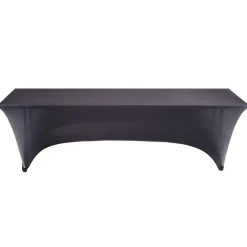 Housse de table extensible Fiesta noire 240x70xH74cm < Gifi Best