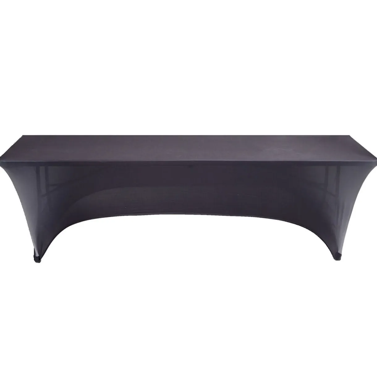 Housse de table extensible Fiesta noire 240x70xH74cm < Gifi Best