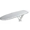 Housse de table à repasser élastique grise triple épaisseur 45x125cm < Gifi New