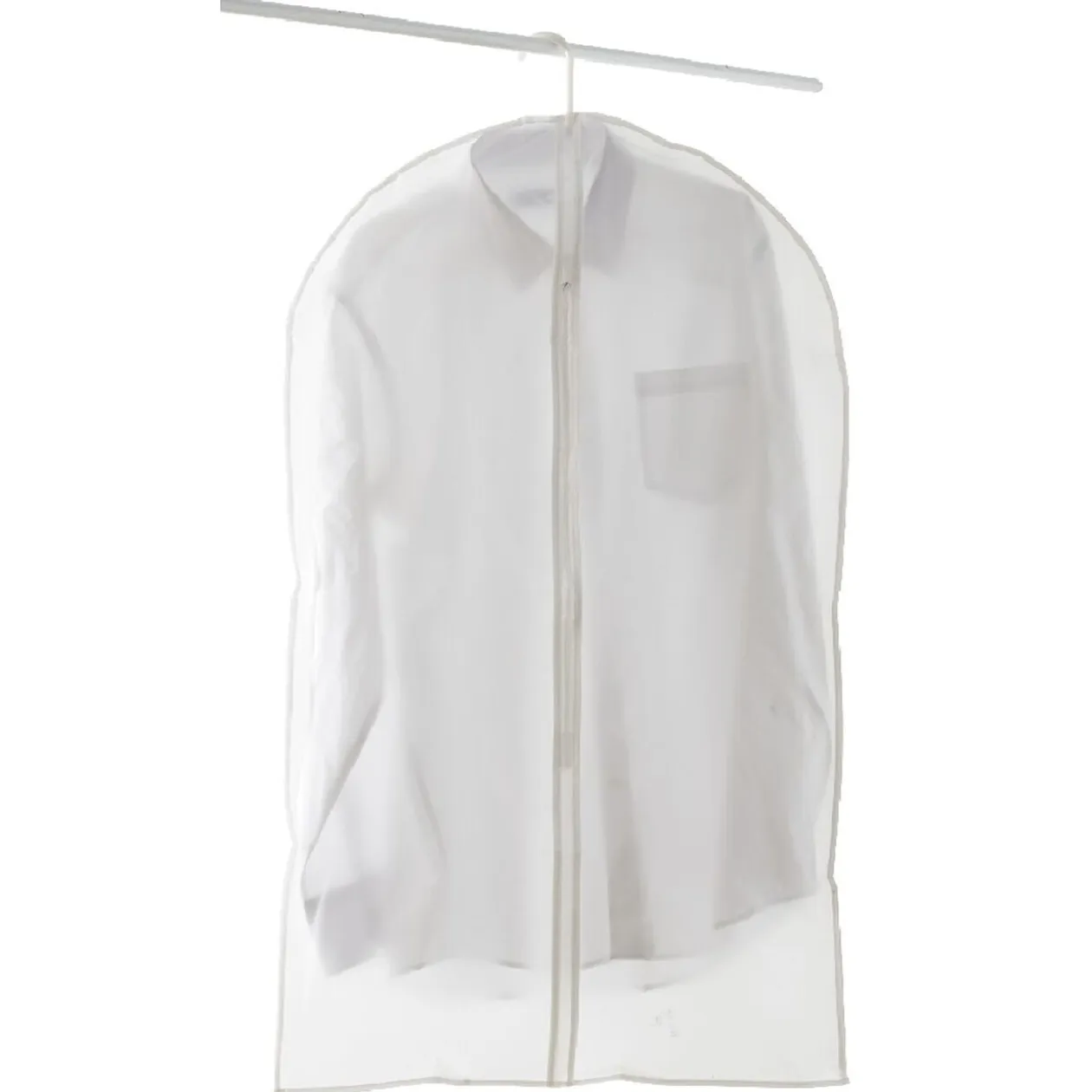 Housse transparente pour vêtement