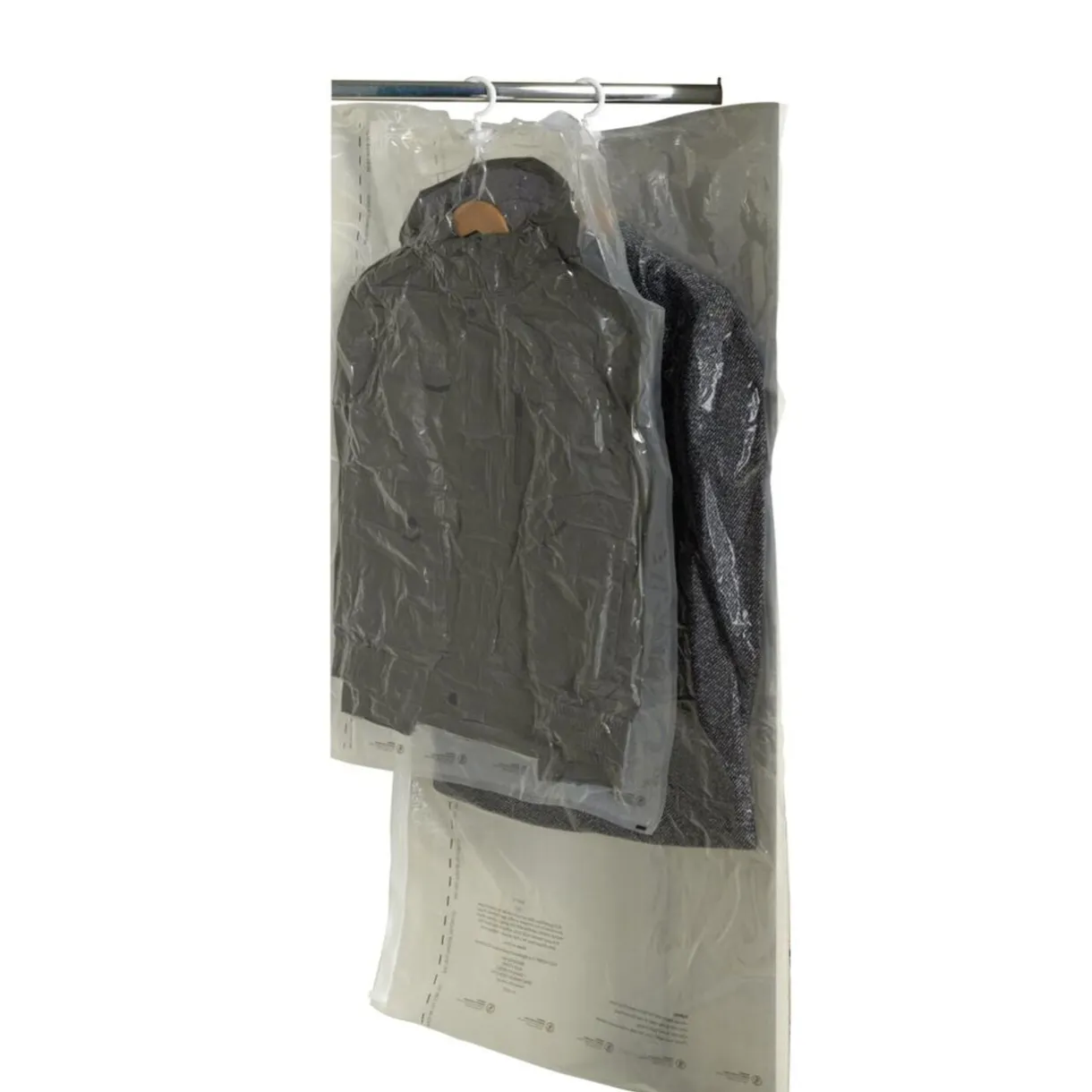 Housse vide air à suspendre 70x105cm x3 et 70x150cm x1 avec cintre intégré < Gifi Hot