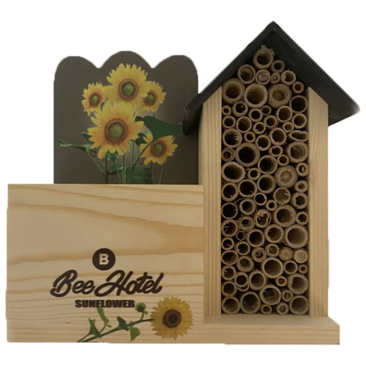 Hôtel à insectes + plantation L18,5 x l9 x H18 cm < Gifi Online