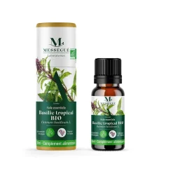 Huile essentielle basilic tropical bio Mességué 10ml