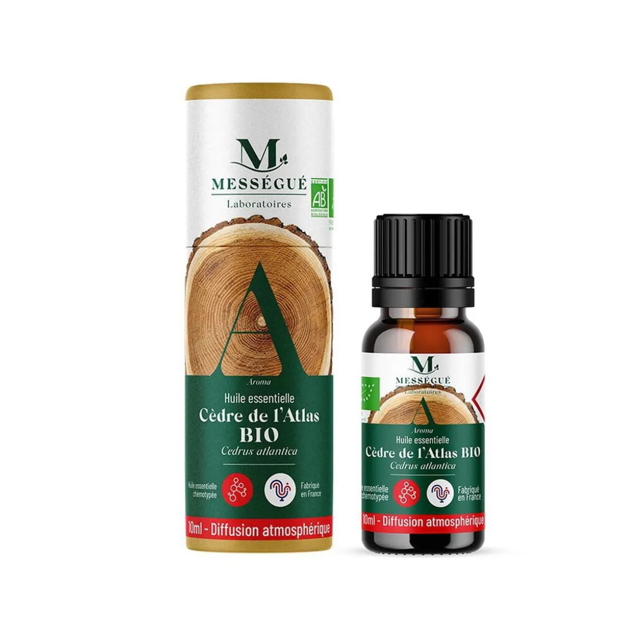 Huile essentielle cèdre de l'Atlas bio Mességué 10ml