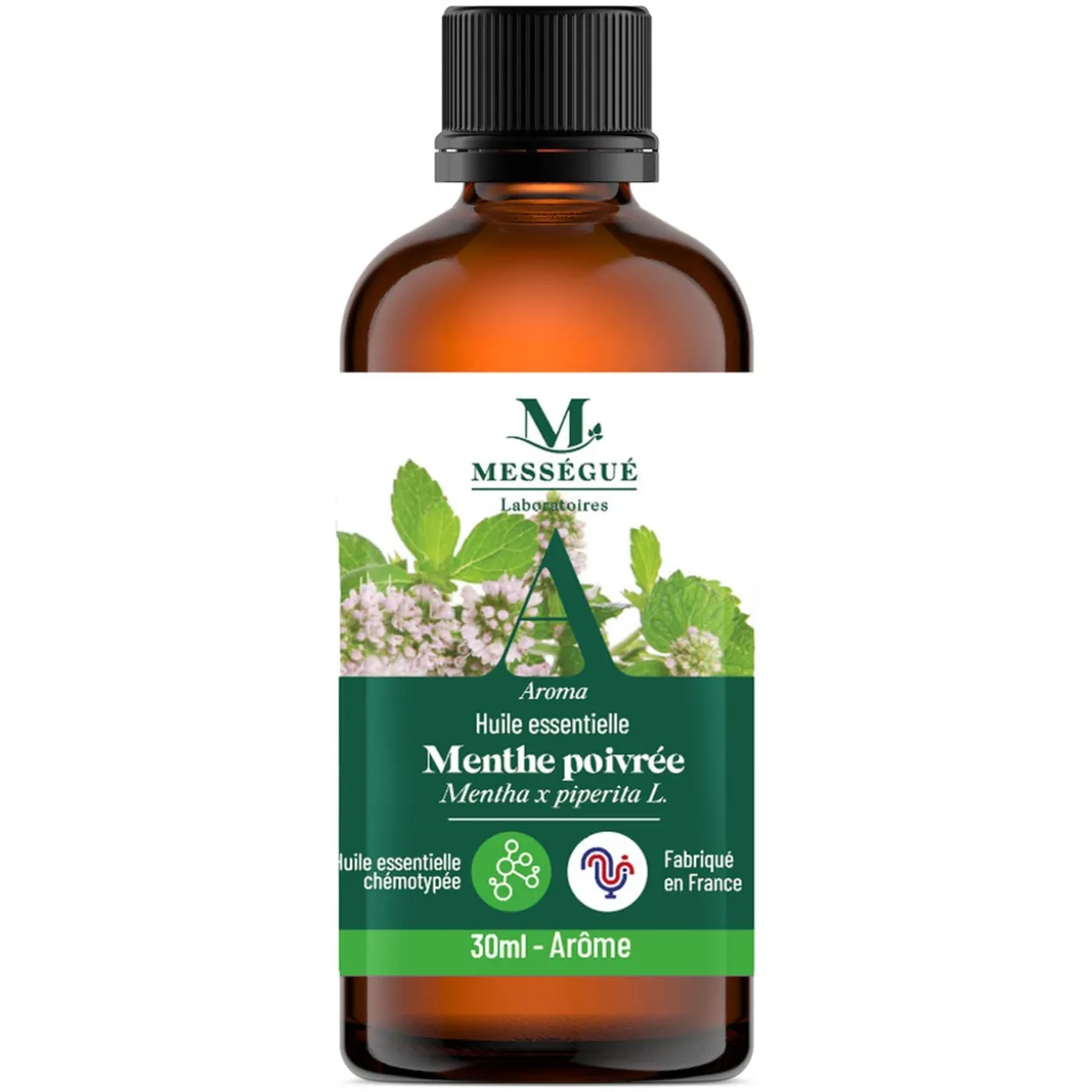 Huile essentielle menthe poivrée Mességué 30ml
