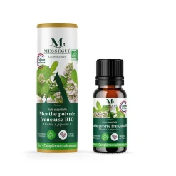 Huile essentielle menthe poivrée française bio Mességué 10ml < Gifi