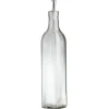 Huilier en verre avec bouchon inox < Gifi Hot