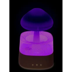 Humidificateur arbre à nuage lumineux 7 couleurs brume et pluie Ø17xH26,5cm < Gifi Best