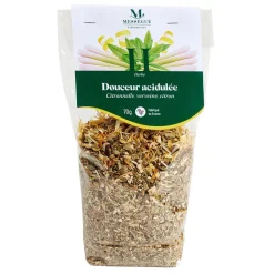 Infusion douceur acidulée Mességué citronnelle verveine citron sachet vrac 70gr