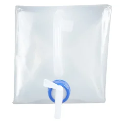Jerrican 10L bidon à eau pliable en plastique souple 20x20xH24cm
