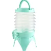 Jerrican pliable 3,3L avec robinet plastique transparent et bleu Ø17xH21cm < Gifi Best