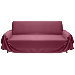 Jeté de canapé 3 places polycoton 170x250cm (3 modèles)