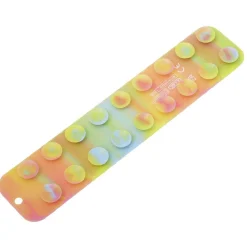Jeu Anti-Stress bande flexibles avec ventouses multicolore L18,5 cm < Gifi Online