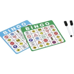 Jeu bingo 2 personnes thème panneau de signalisation < Gifi Clearance