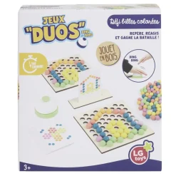 Jeu bois activité en duo défi bille construction et flèches (3 modèles) < Gifi Best