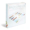 Jeu de backgammon transparent 24,8x30cm