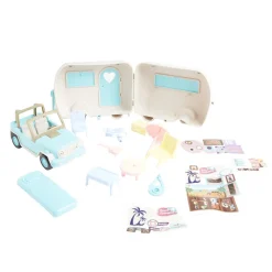 Jeu de camping car de plage