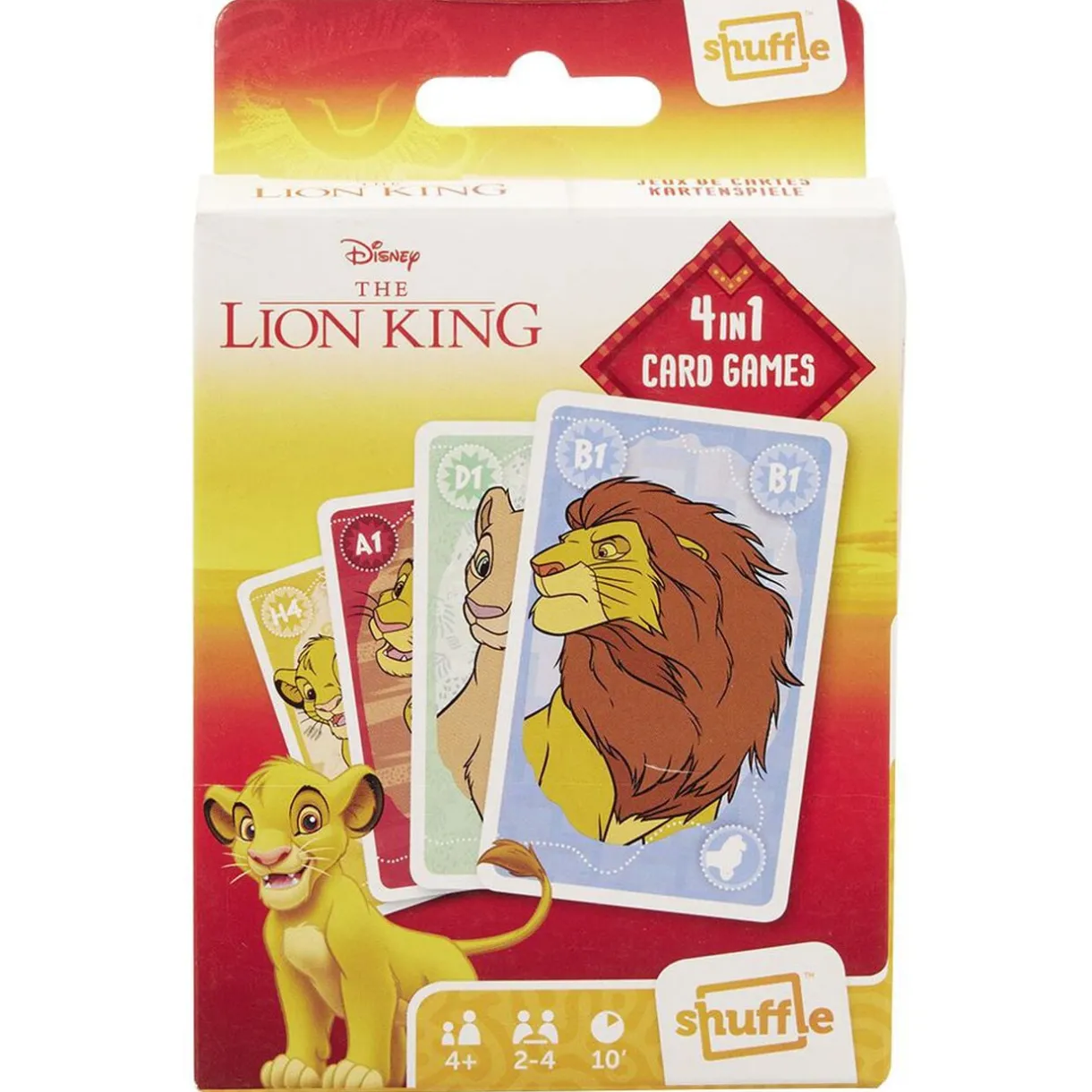 Jeu de cartes 4 en 1 Cartamundi < Gifi Discount
