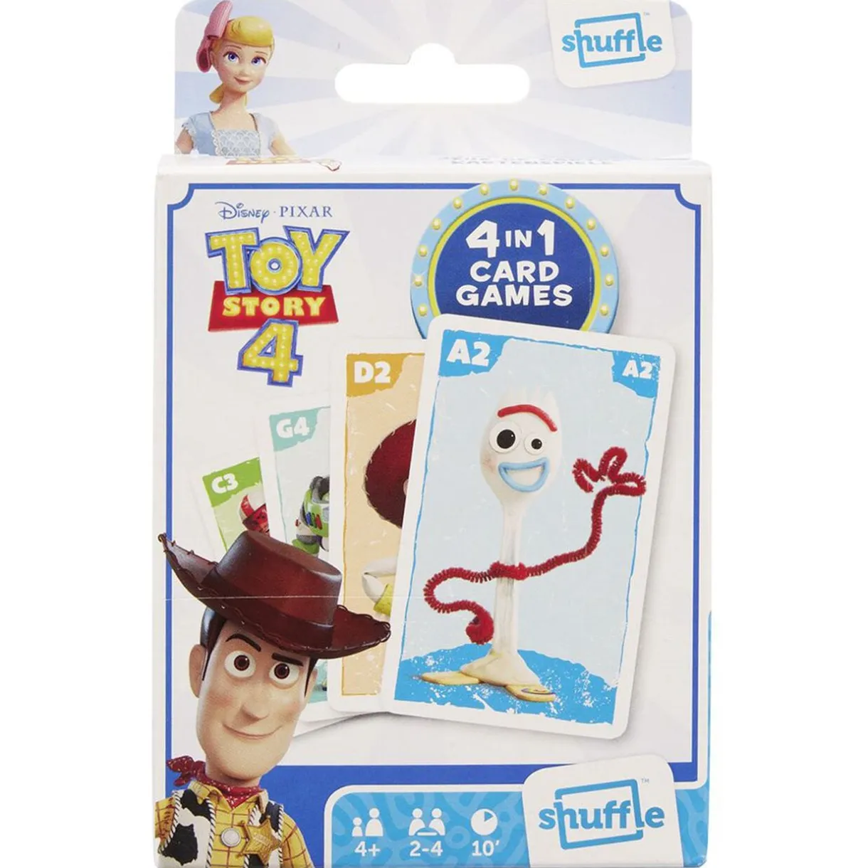 Jeu de cartes 4 en 1 Cartamundi < Gifi Discount