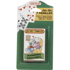 Jeu de cartes Les 7 familles