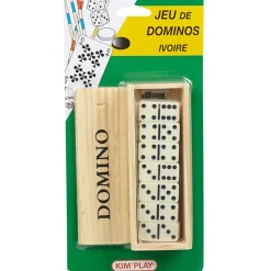 Jeu de domino ivoire plumier < Gifi New