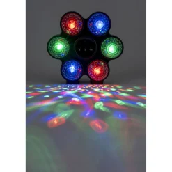 Jeu de lumière 6 boules disco RGB 3 programmes 24x22,8cm