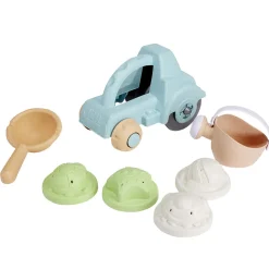 Jeu de plage moule véhicule pelle et arrosoir Funky 7 pièces