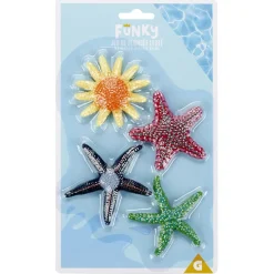 Jeu de plongée lesté étoile de mer x4 plastique (3 modèles) < Gifi Discount