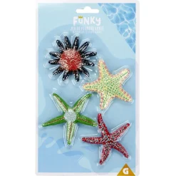 Jeu de plongée lesté étoile de mer x4 plastique (3 modèles) < Gifi Discount