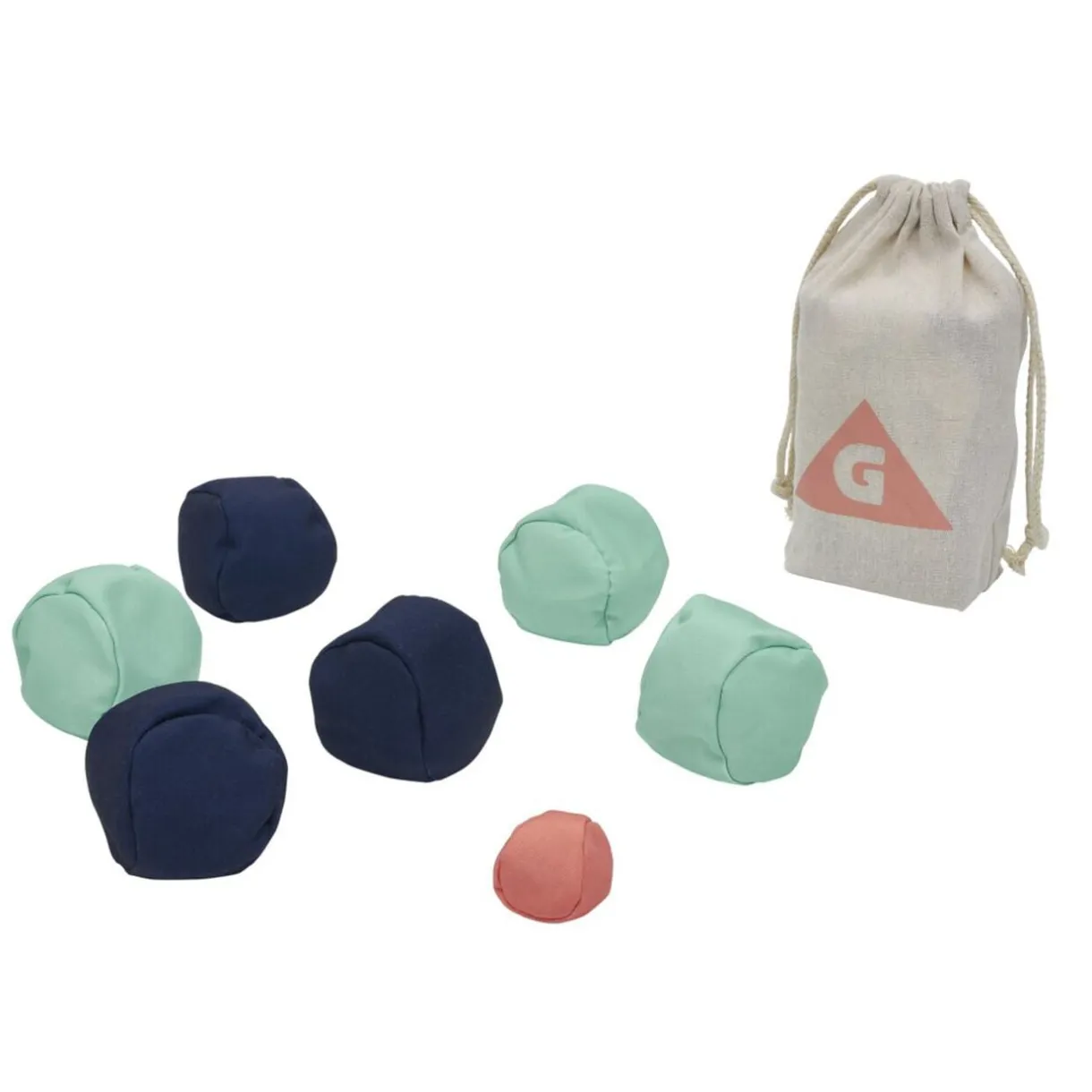 Jeu de pétanque Boccia avec sac de transport < Gifi