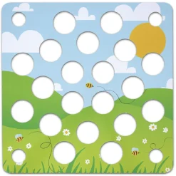 Jeu du cache-cache abeille XL en bois