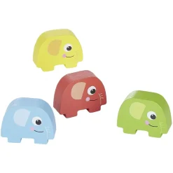 Jeu en bois Éléphant à empiler - 46 pièces < Gifi Discount