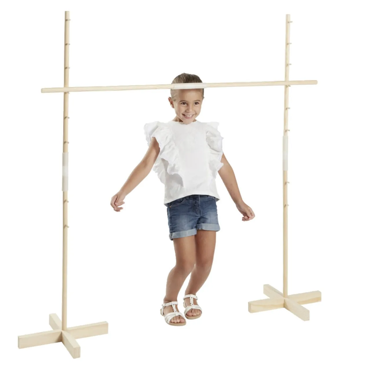 Jeu limbo XL en bois 122x35xH122cm