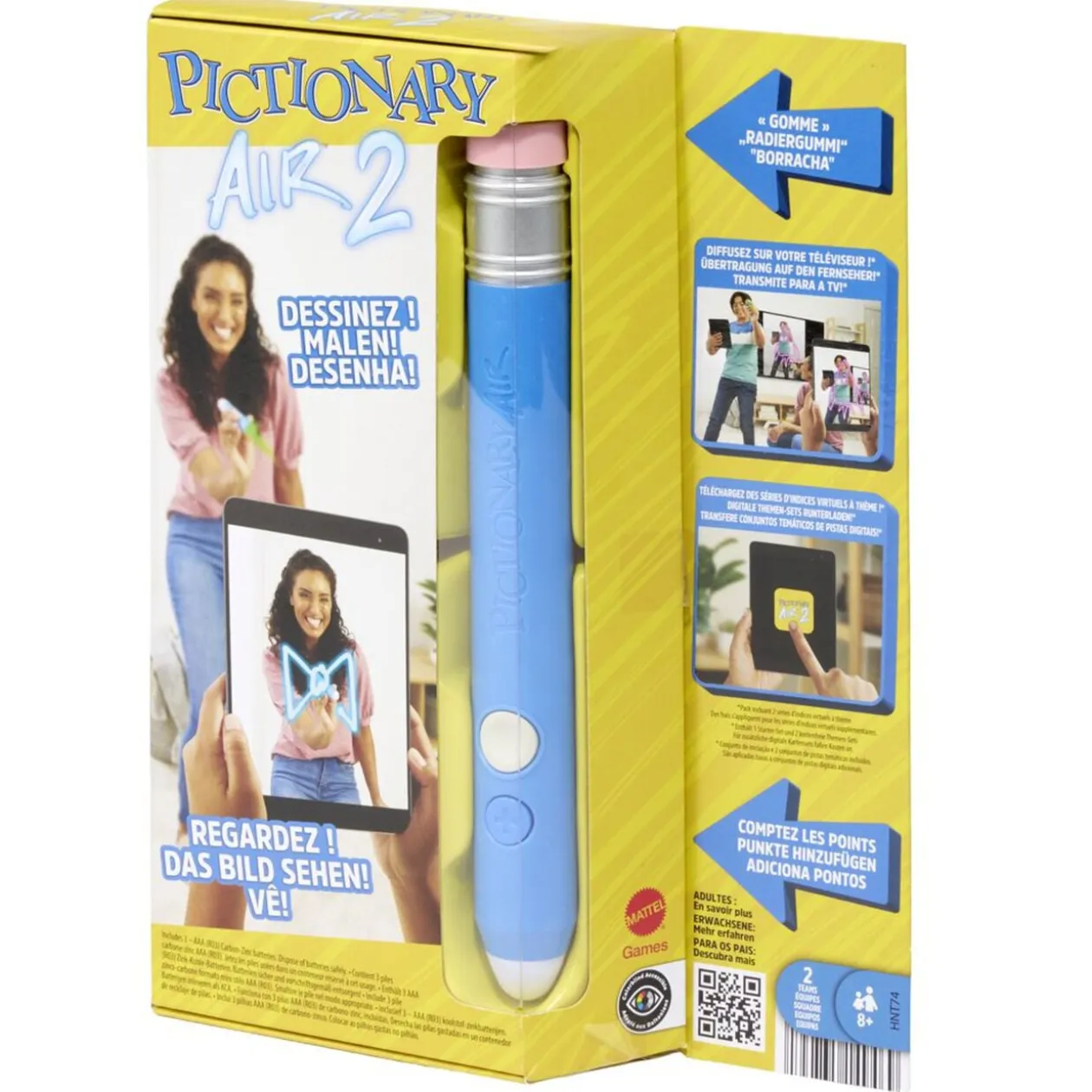 Jeu Pictionary Air 2 avec stylo lumineux