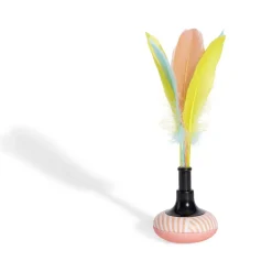 Jeu pétéca Ø7xH25cm base orange