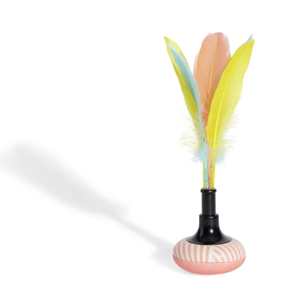 Jeu pétéca Ø7xH25cm base orange