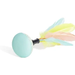 Jeu pétéca Ø7xH25cm base verte