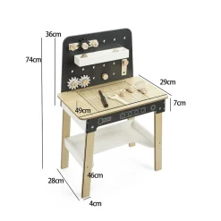 Jeu établi de bricolage avec outils en bois < Gifi Outlet