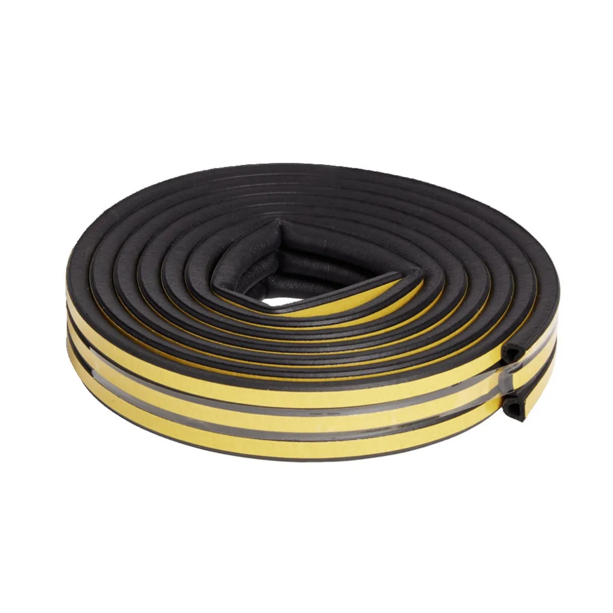 Joint d'isolation adhésif rond pour porte et fenêtre 9mm L7,5m noir < Gifi Sale