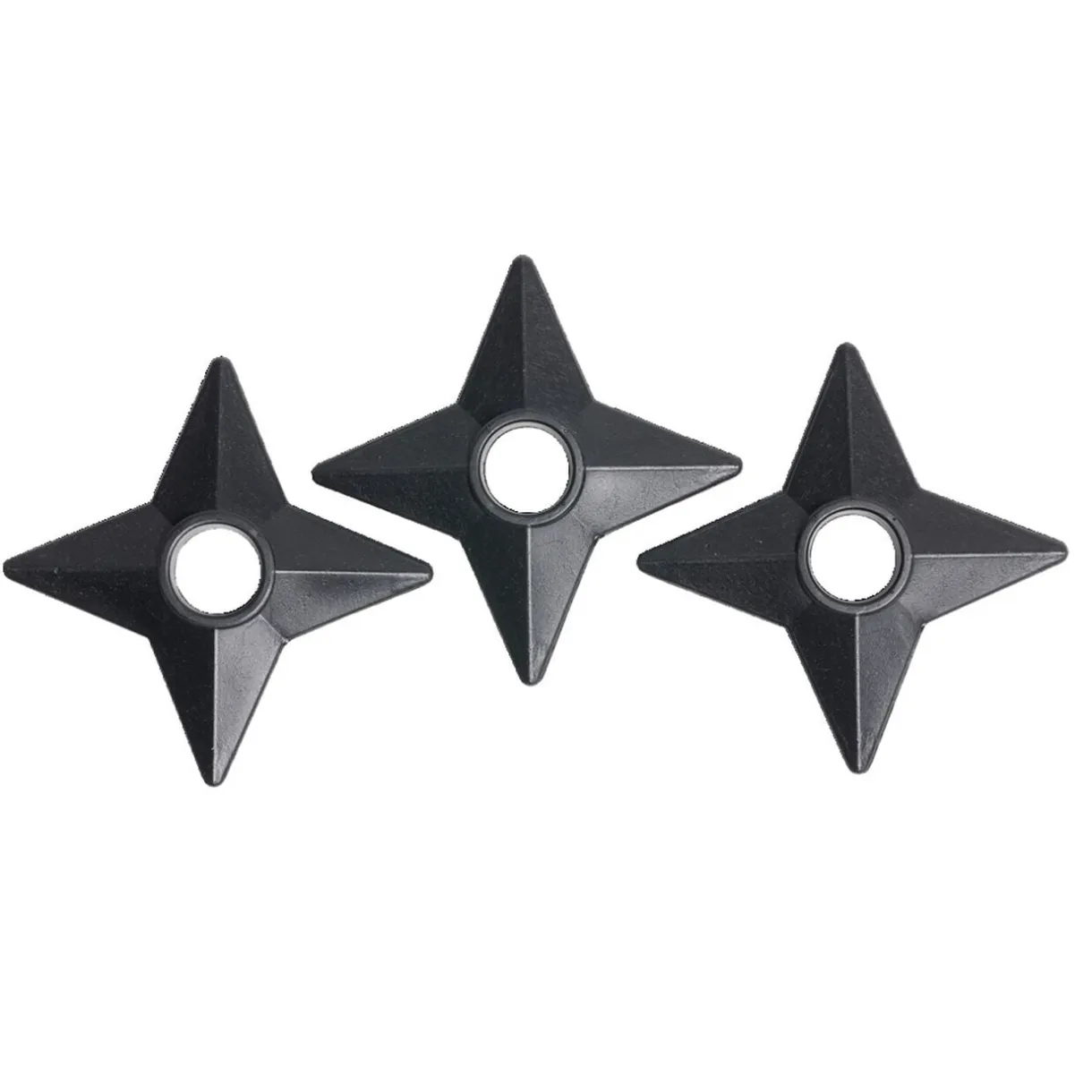 Jouet arme traditionnelle ninja étoile plastique Ø6cm (Lot de 3) < Gifi Best