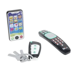 Jouet d'éveil électronique 3 pièces téléphone/télécommande/clé de voiture < Gifi Sale