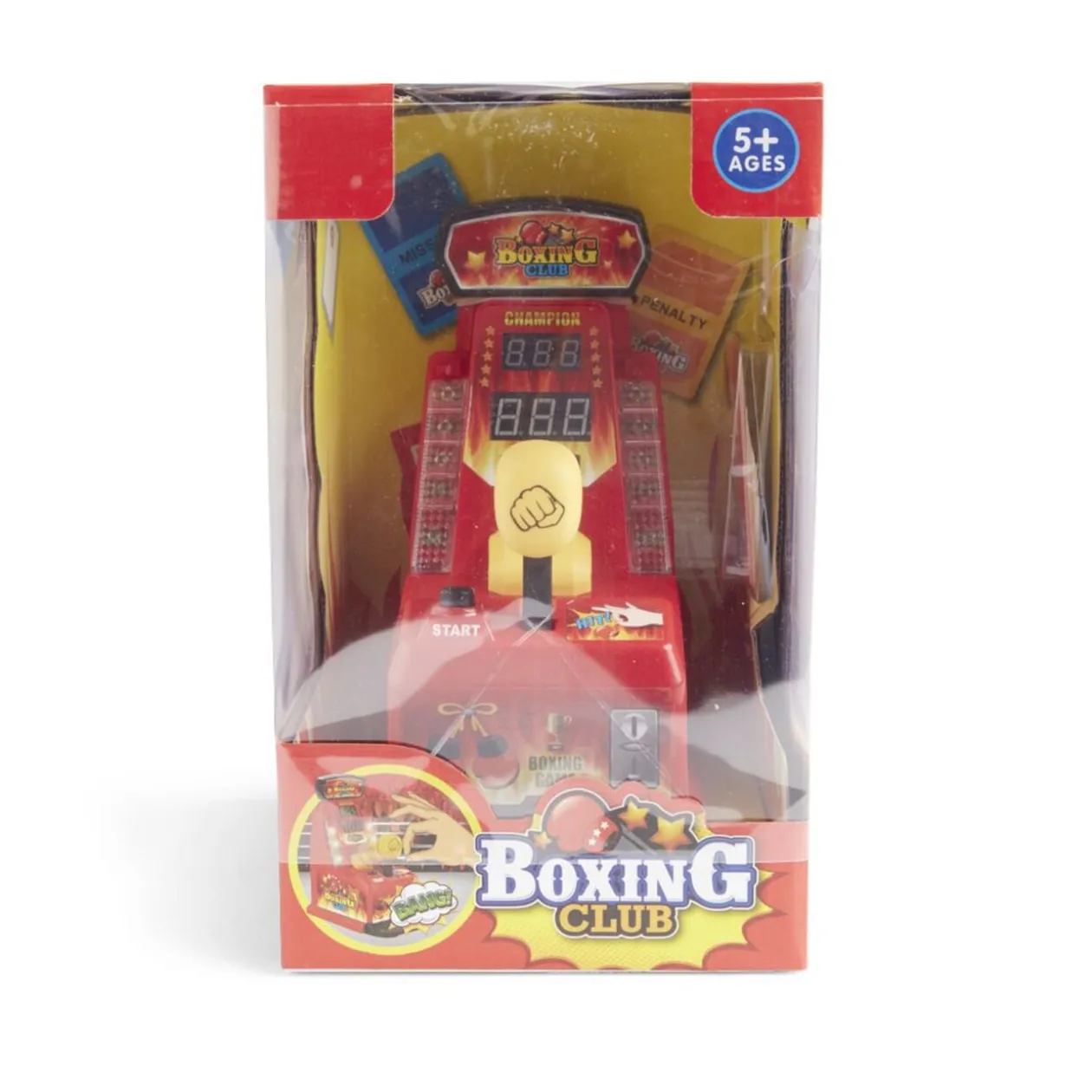Jouet machine de boxe enfant 18,6x12,2xH22,5cm