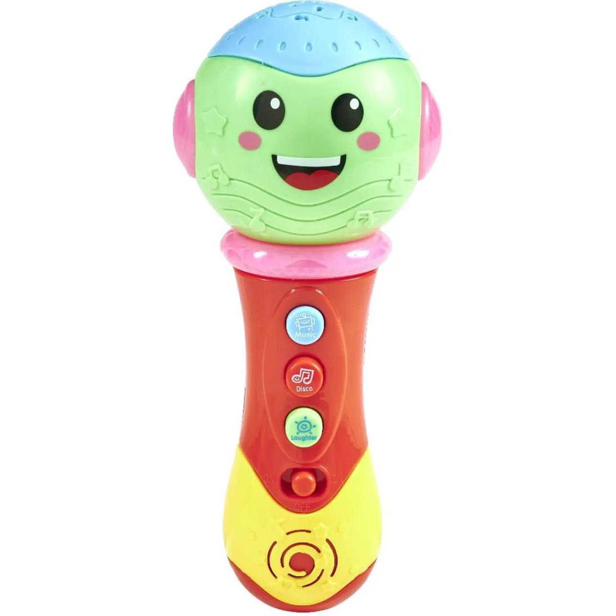 Jouet microphone lumière et son (2 modèles)